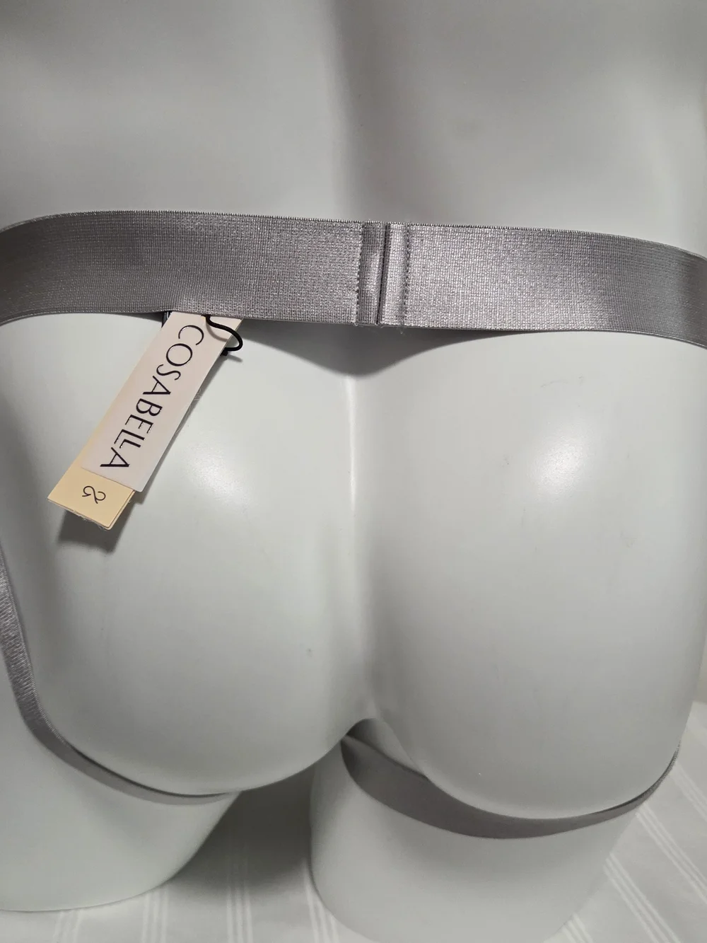 Cosabella Men's Jockstrap In Varanasi Gray